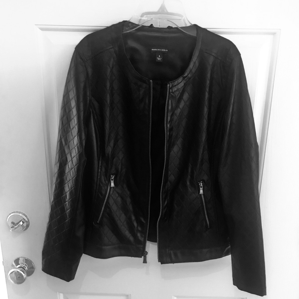 Faux Leather Jacket ( Dana Buckman)